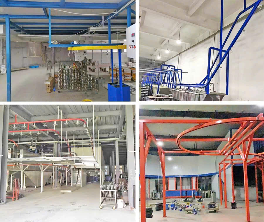 xích tải dây chuyền sơn